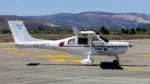 Avión experimental de observación para la lucha contra incencios de INVAP.