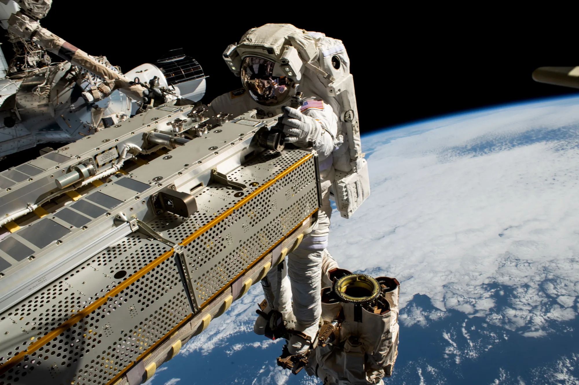Caminata espacial ISS NASA