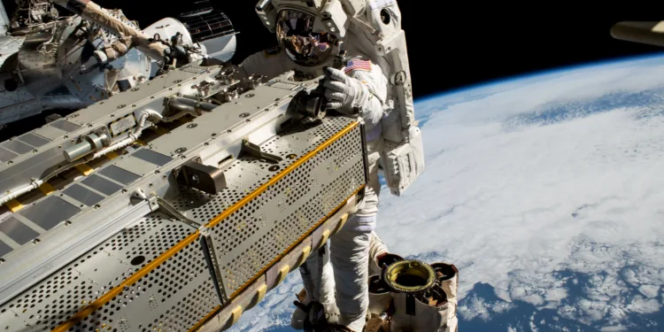 Caminata espacial ISS NASA