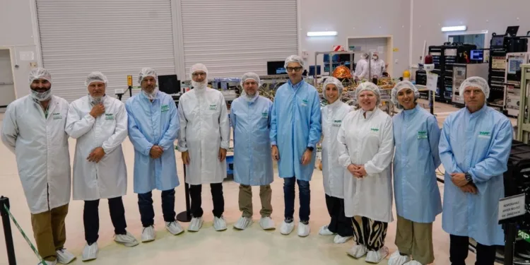 El Secretario de Innovación, Ciencia y Tecnología, Darío Genua, visitó las instalaciones de INVAP y confirmó que el SABIA-Mar se encuentra en su etapa final de integración.