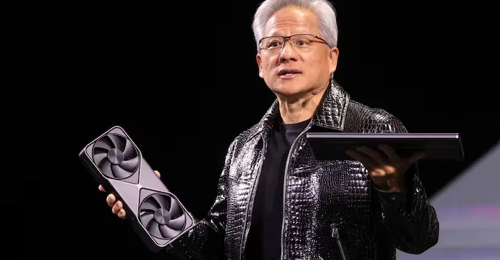 Jensen Huang CEO de la compañía Nvidia.