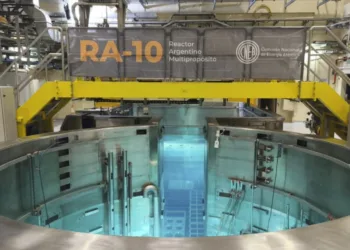 Reactor multipropósito RA-10 Ezeiza. Crédito CNEA