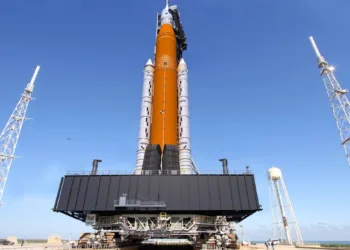 Space Launch System (SLS), el cohete del programa Artemisa de la NASA.