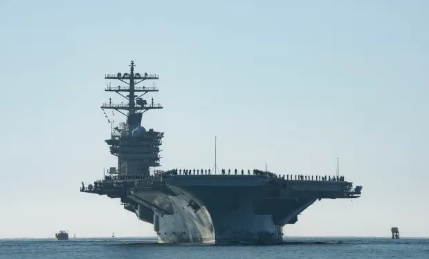 Portaaviones de Estados Unidos USS Nimitz.