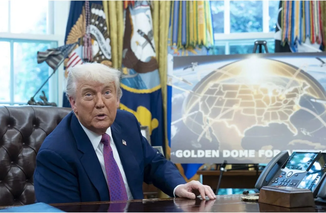 Trump solicitará US$ 1,5 billones para el desarrollo de sistemas de defensa, como el Golden Dome.