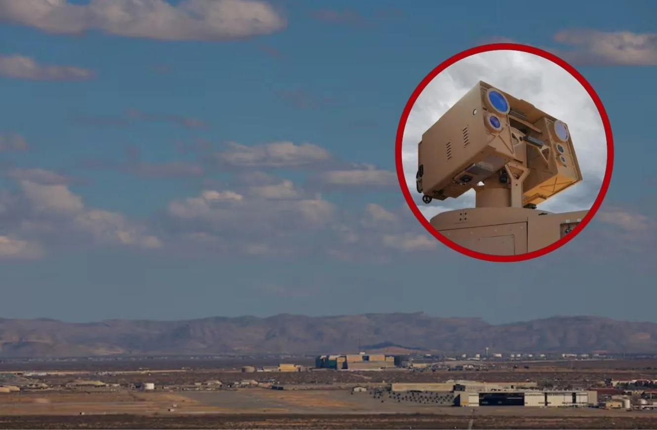 Vista general de la Base Aérea de Fort Bliss, después de que la FAA de EE. UU. levantara el cierre temporal del espacio aéreo sobre El Paso.