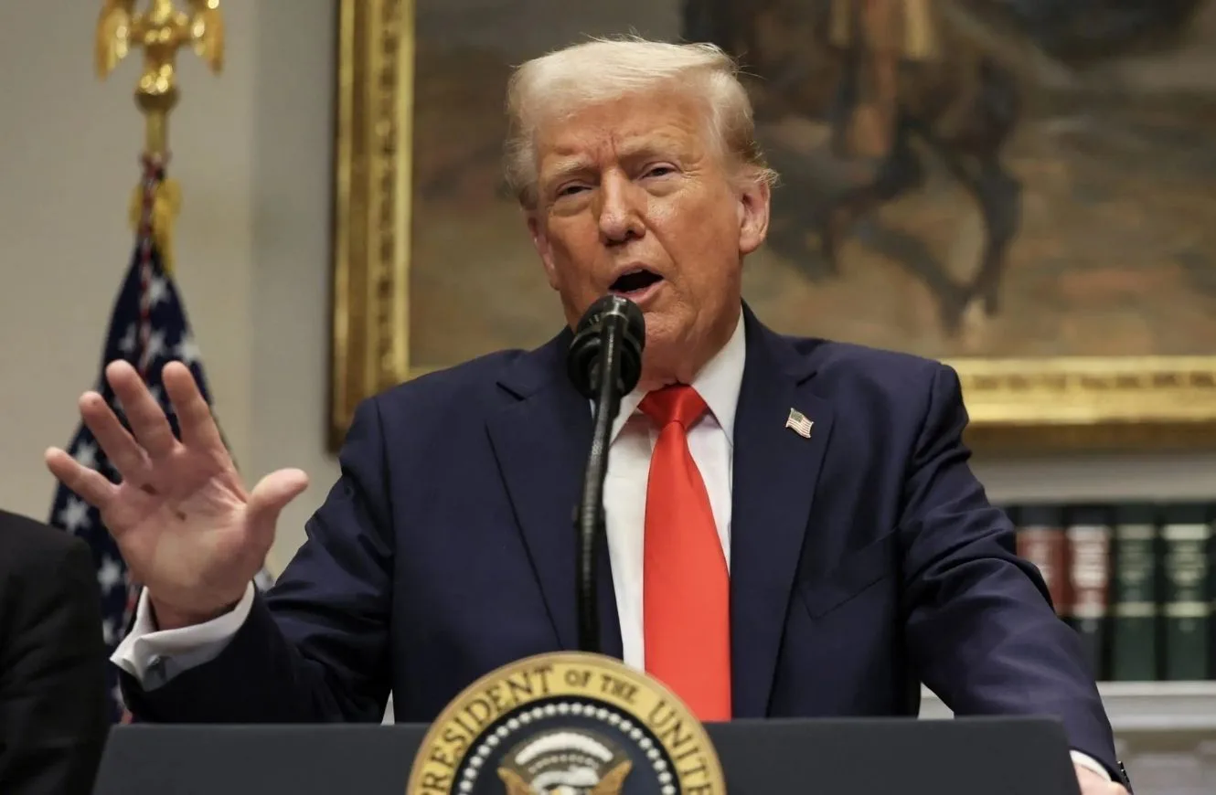 Donald Trump, presidente de Estados Unidos, en una actividad en la Casa Blanca. Rusia afirma que su gobierno no quiso discutir una prórroga del New START, que vence hoy.