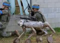 robot cuadrúpedo de Alisys con el Ejército de España