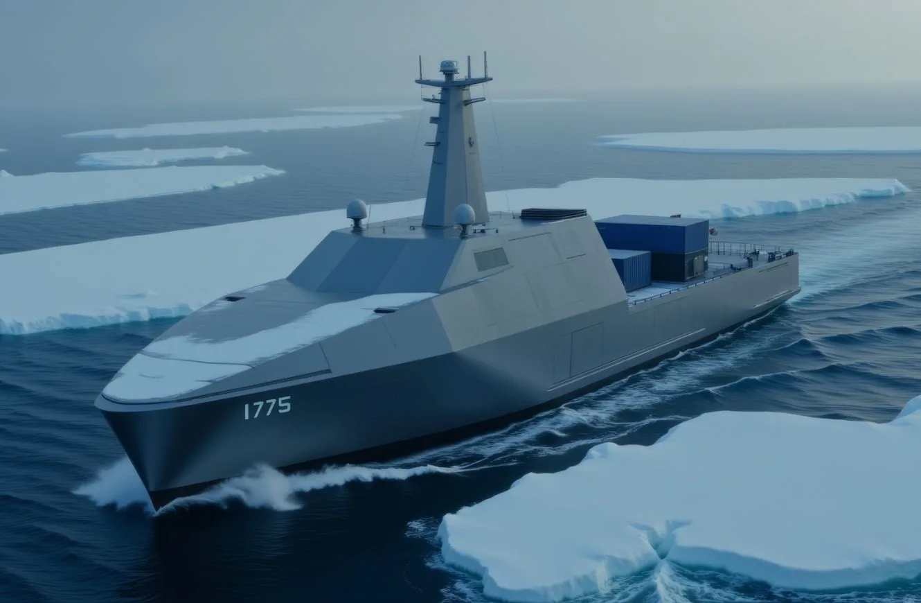 Reder de un buque autónomo de Blue Water Autonomy, en la misma línea de diseño que el Liberty Class.