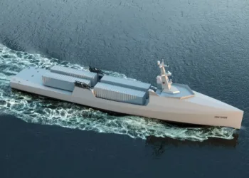 Blue Water Autonomy presenta el Liberty Class, un buque autónomo de 58 metros diseñado para cubrir necesidades de la Armada de Estados Unidos.