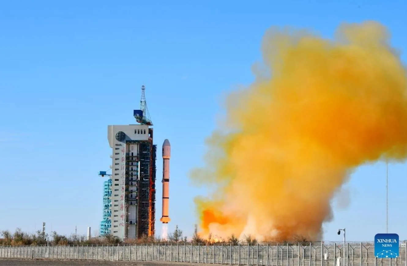 Despegue de un Long March 2C desde Centro de Lanzamiento de Satélites de Jiuquan. Imagen ilustrativa de un lanzamiento similar.