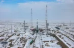 El cohete pesado Proton-M ya se encuentra en la plataforma de lanzamiento en Baikonur, para su regreso al ruedo luego de 3 años sin actividad.