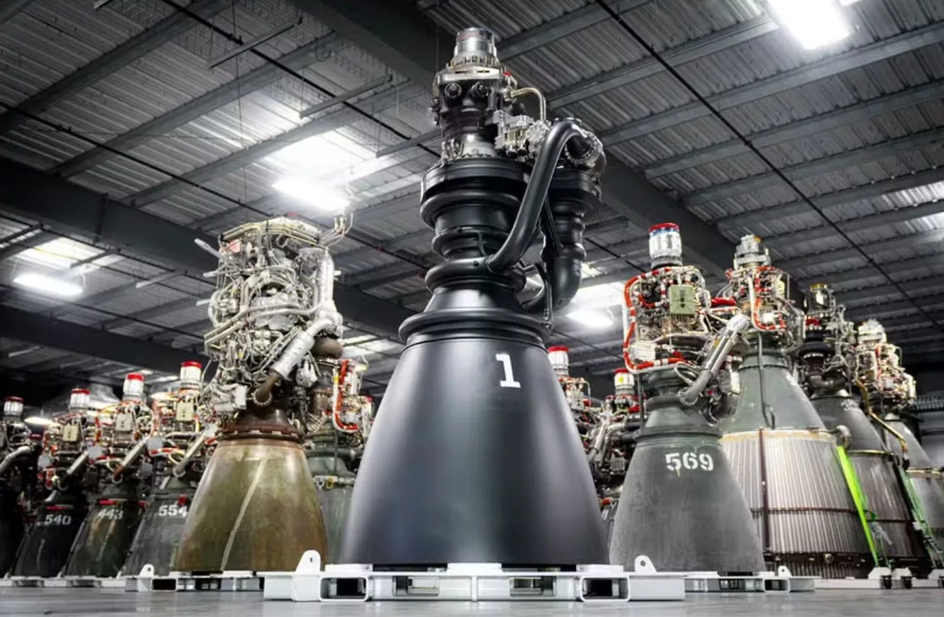 La evolución de los motores Raptor de SpaceX.
