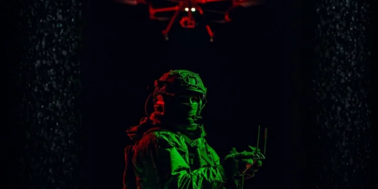 Operador de dron de las fuerzas armadas de Ucrania. Crédito: Yura Malenko