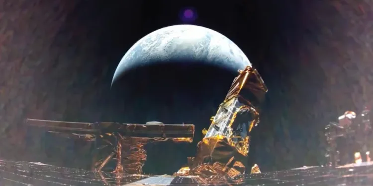El 2 de marzo de 2025, el módulo Blue Ghost, enmarcado en la misión Mission 1 de Firefly Aerospace para el programa CLPS de la NASA, llegó a la Luna.