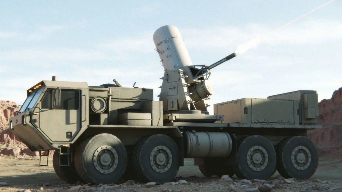 El C-RAM Centurion es un escudo anti-drones que EE.UU. desplegó en Medio Oriente.
