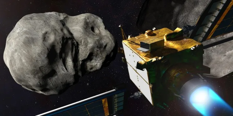 NASA logró alterar la órbita de un asteroide alrededor del Sol con la nave espacial DART.