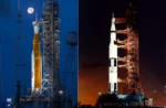 Artemisa II vs. Apolo 8: dos sobrevuelos lunares con más de medio siglo de diferencia.