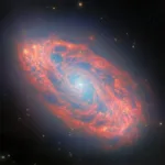 El Telescopio Espacial James Webb (JWST) revela una imagen sorprendente la galaxia espiral NGC 5134.