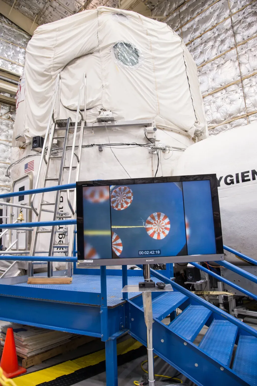 Simulador Hera NASA preparación astronautas. Crédito: NASA
