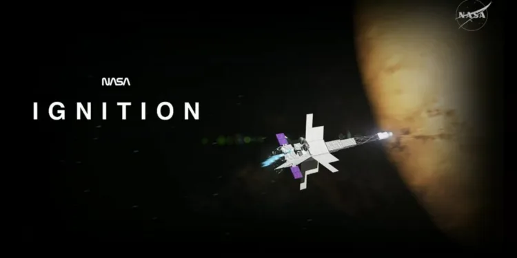Proyecto propulsión nuclear a Marte de la NASA