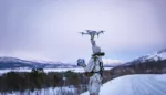 El batallón Porsanger vuela el dron Skydio X10D. Nikolai Holand Mathisen / Fuerzas Armadas