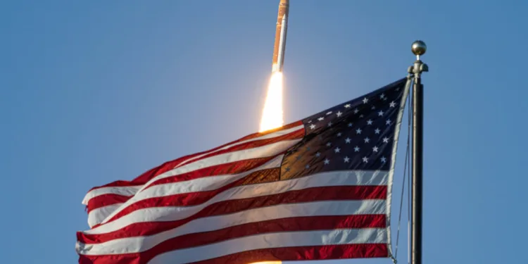 Estados Unidos lanza la nueva política nuclear espacial NSTM-3, con objetivo la órbita terrestre, la Luna y Marte. Crédito: NASA. Estados Unidos politica nuclear