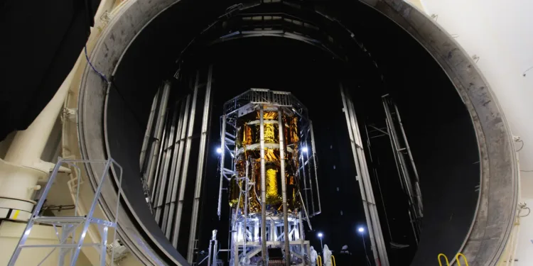 El módulo lunar Endurance de Blue Origin superó un ensayo de vacío térmico y avanza en su camino a la Luna.