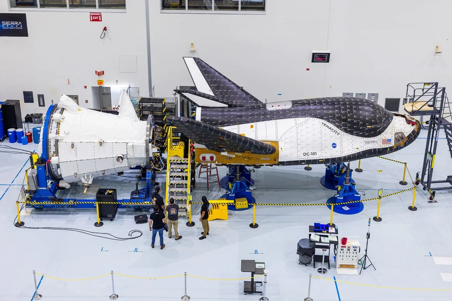 Sierra Space está desarrollando el avión espacial Dream Chaser, vinculado con la Estación Espacial Internacional (ISS).