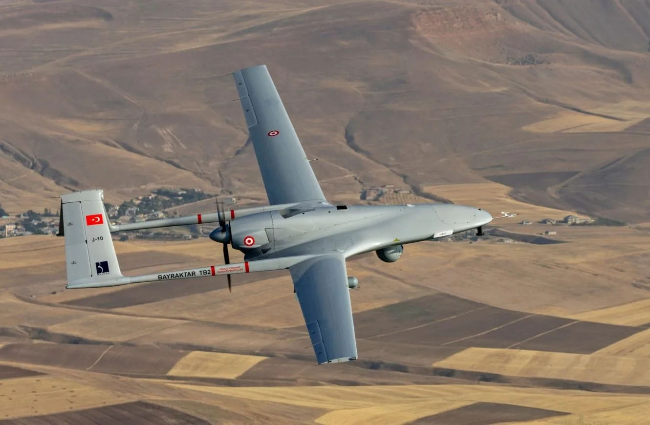 Bayraktar TB2 turco, uno de los drones militares que Argentina podría desarrollar para incorporar la capacidad de ataque.