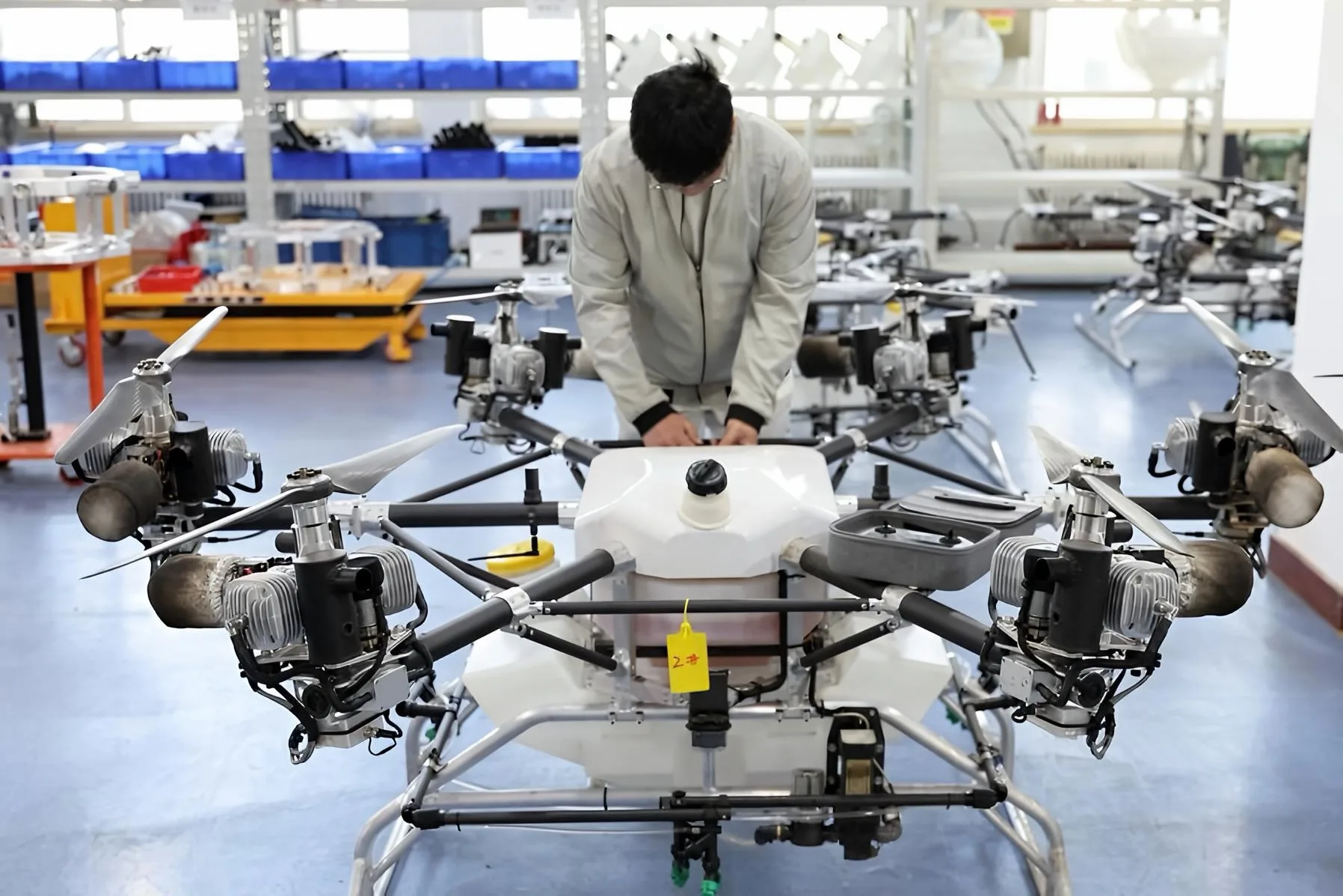 Récord de drones: China lleva su flota de vehículos aéreos no tripulados a 3,3 millones.