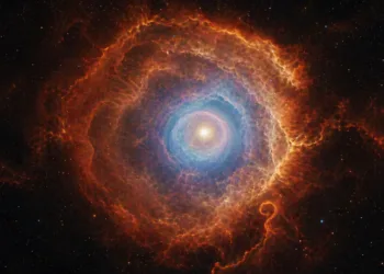 El telescopio James Webb observa una estrella moribunda rodeada por misteriosas moléculas de carbono.