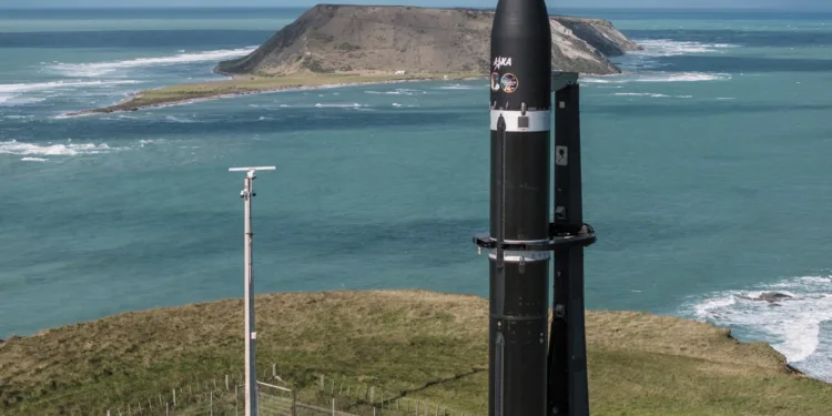 Rocket Lab lanzó este 23 de abril desde su complejo de Mahia, en Nueva Zelanda, la misión Kakushin Rising para la agencia espacial japonesa JAXA.