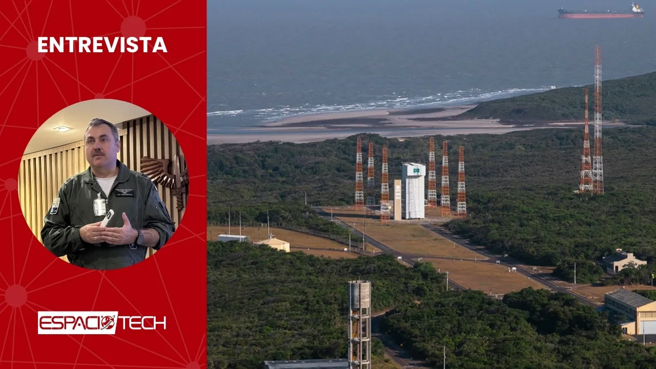 Espacio Tech visitó el Centro de Lanzamientos de Alcântara y conversó con el Coronel Aviador Adalberto, director de la base.