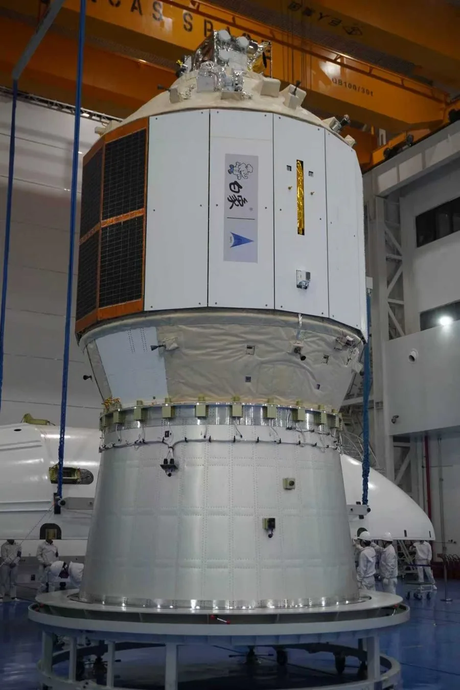 Qingzhou es una nave experimental desarrollada por CAS Space para abrir el camino a un futuro carguero de reabastecimiento de la estación espacial Tiangong.