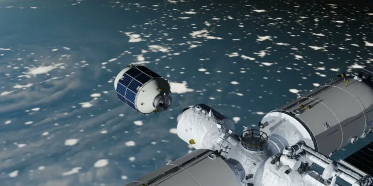 China presentó los resultados del primer lanzamiento de Qingzhou, la nave experimental asociada con la estación espacial Tiangong.