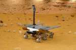 Modelo de ingeniería del rover Rosalind Franklin de la Agencia Espacial Europea (ESA).
