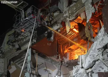 Ucrania ataca con drones Sheskharis, una de las principales terminales petroleras de Rusia en el Mar Negro.