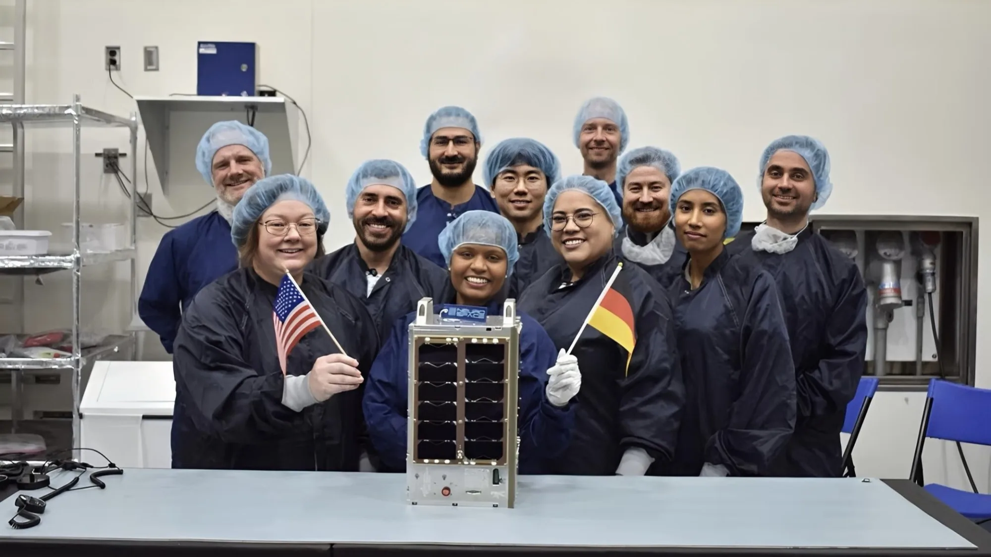 Alemania agradeció el apoyo de las estaciones terrenas argentinas a su CubeSat durante la misión Artemisa II.