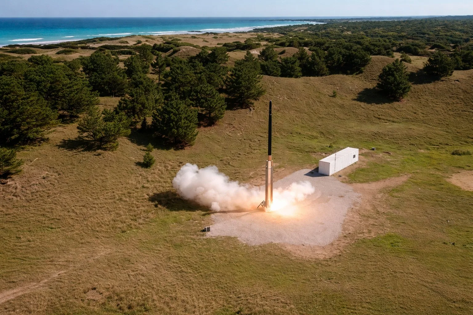 ¿Qué pasó con TLON Space? El cohete Aventura iba a lanzar en febrero, pero el despegue no se concretó.