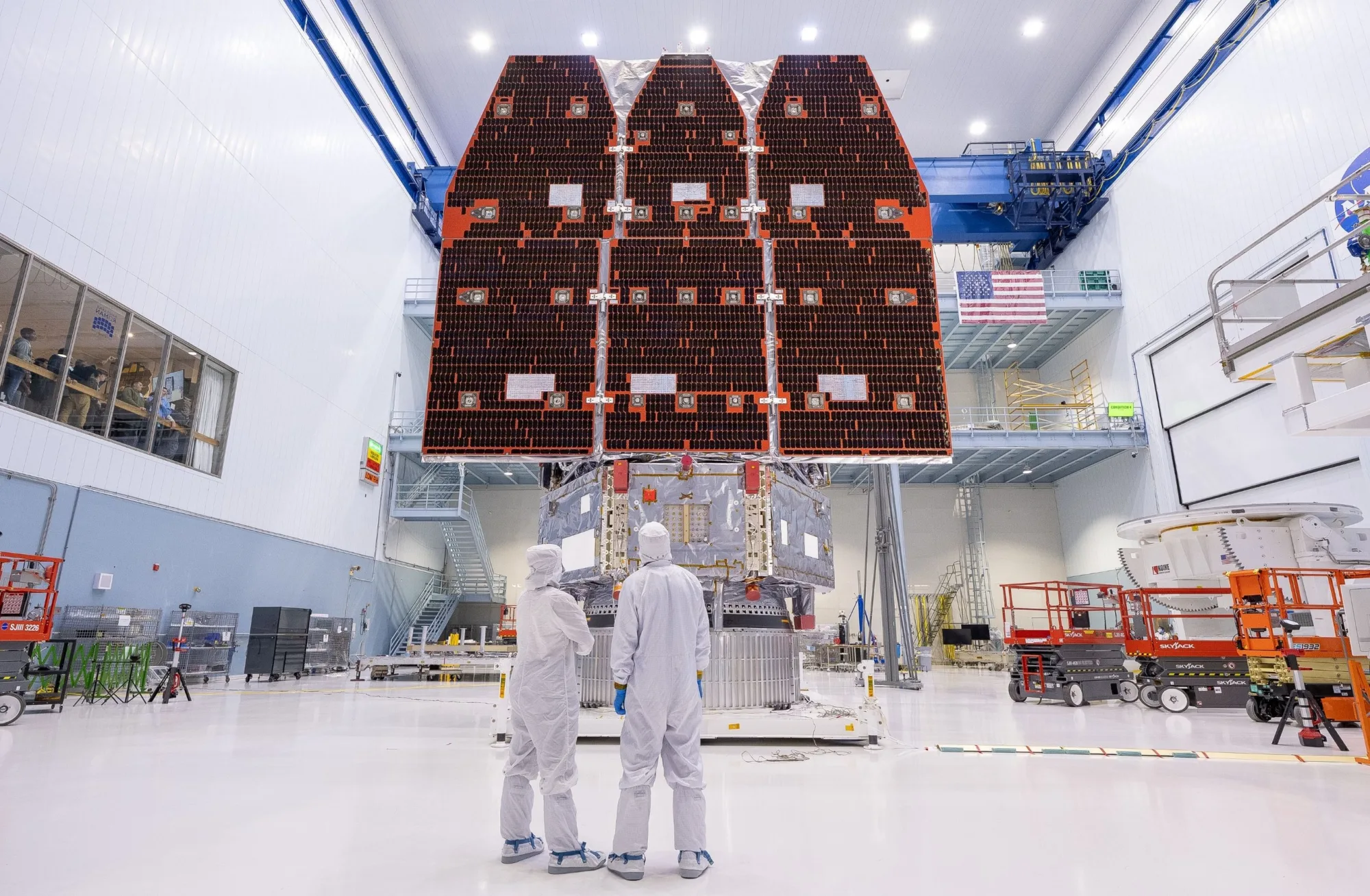 La NASA completó el telescopio espacial Nancy Roman en medio de un duro ajuste a la ciencia.