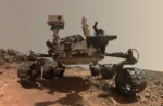 Imagen del rover Curiosity de la NASA, que desde 2012 se encuentra explorando el suelo marciano en el cráter Gale. Crédito: NASA