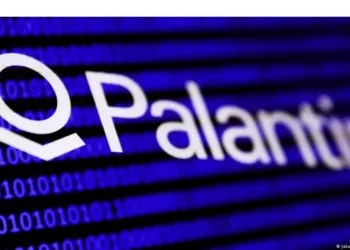 Imagen del logo de la empresa Palantir Technologies. manifiesto Palantir