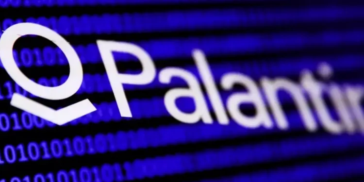 Imagen del logo de la empresa Palantir Technologies. manifiesto Palantir
