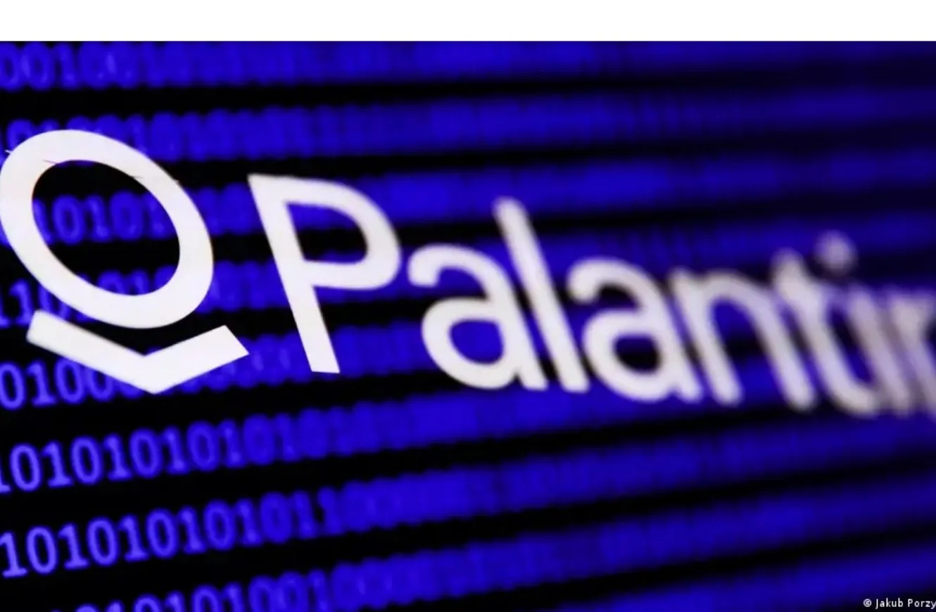 Imagen del logo de la empresa Palantir Technologies. manifiesto Palantir