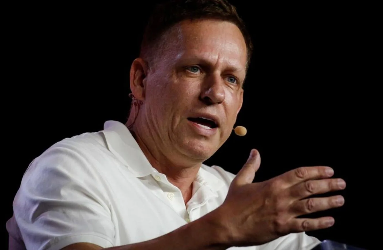 Imagen de Peter Thiel, fundador de la empresa Palantir Technologies. manifiesto Palantir.