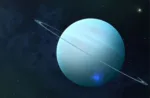 Imagen del planeta Urano, descubierto en 17811 por William Herschel