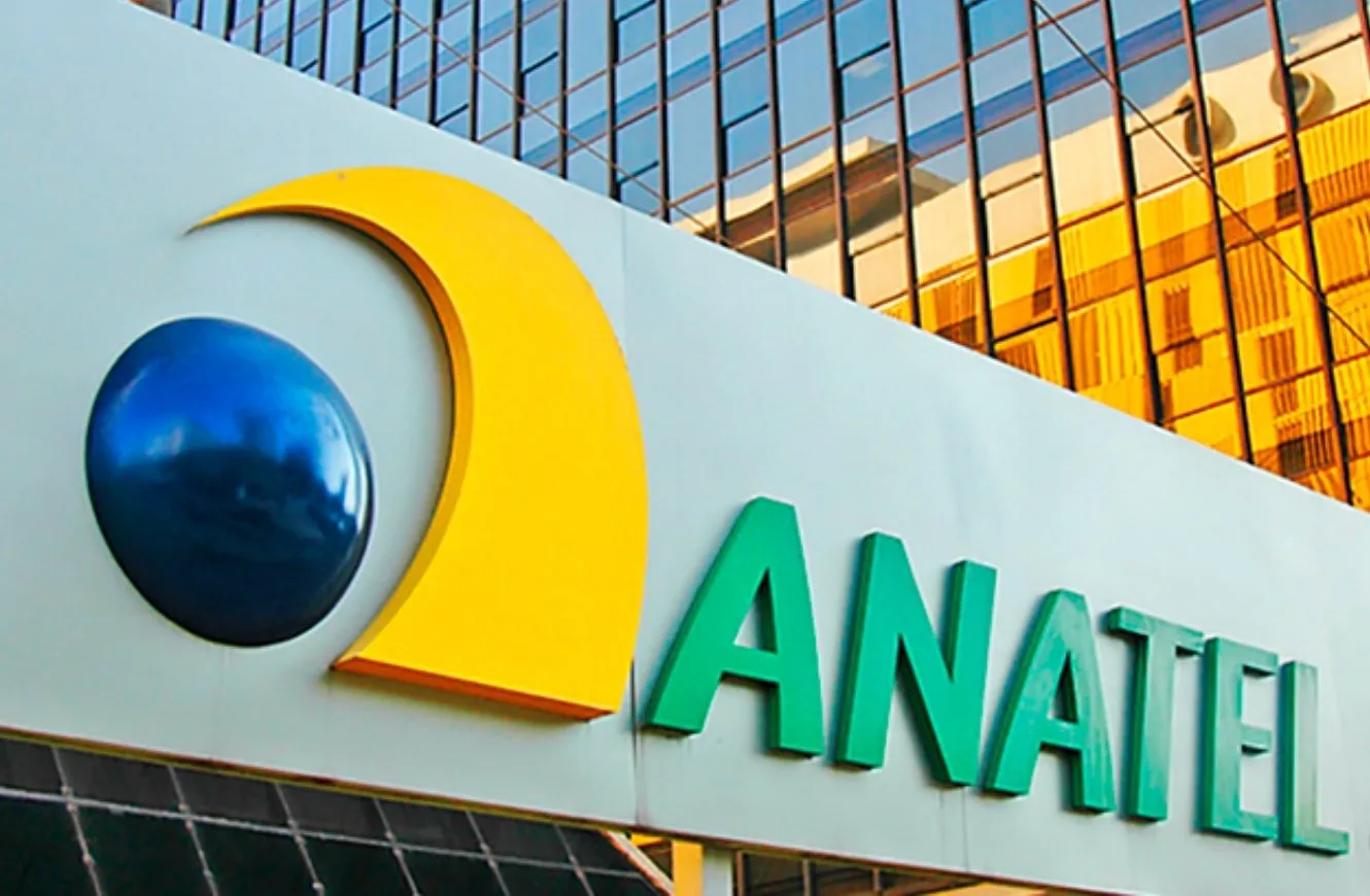 Imagen del logo de la Agencia Nacional de Telecomunicaciones de Brasil. anatel foro