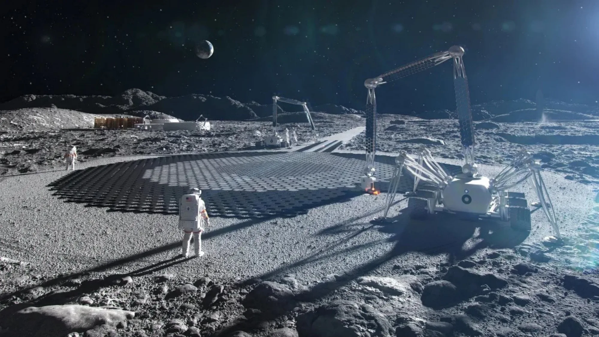 La NASA presentó oficialmente un proyecto para construir una base en la Luna.