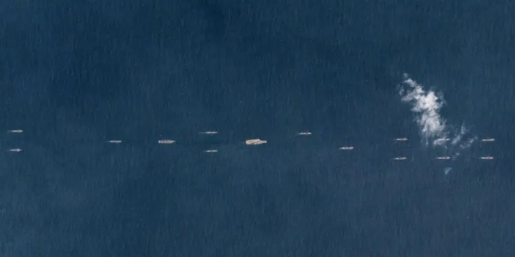 Buques destructores eeuu china imágenes satelitales - 1